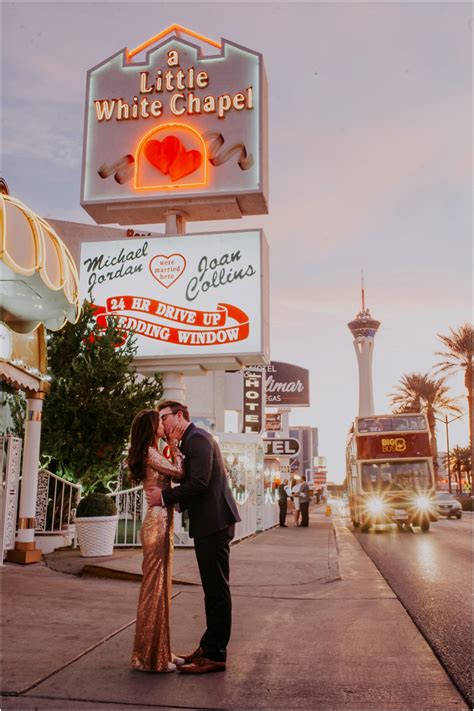 Epic Las Vegas Destination Elopement at The Little White Chapel